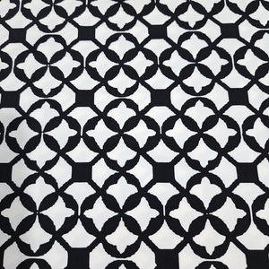 SWIM Fabric: Nylon Spandex Knit, Swimwear Fabric, Stylish Black and White Print. Very Nice For Swimsuit and Activewear. Sold by the 1/2 yard