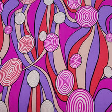 Load image into Gallery viewer, Swim Fabric Fun Colorful Swirl Print Swimsuit Fabric - Quality Nylon Spandex for Swimwear - 4 Way Stretch Fabric - Sold by the 1/2 Yard
