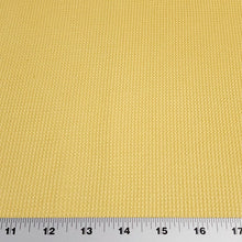 Load image into Gallery viewer, Waffle Thermal Knit Fabric, Very Soft Cotton Blend Butter Yellow Color Fabric, 4-Way Stretch- Deadstock Fabric,  Sold by the 1/2 Yard
