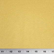 Load image into Gallery viewer, Waffle Thermal Knit Fabric, Very Soft Cotton Blend Butter Yellow Color Fabric, 4-Way Stretch- Deadstock Fabric,  Sold by the 1/2 Yard
