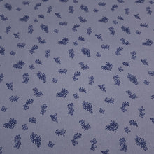 Load image into Gallery viewer, Linen Rayon Blend Fabric, Pretty Dainty Floral on Blue or Dusty Peach. Nice Breathable Fabric. No Stretch Woven, Sold by the 1/2 yard
