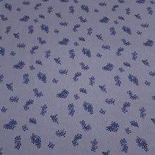 Load image into Gallery viewer, Linen Rayon Blend Fabric, Pretty Dainty Floral on Blue or Dusty Peach. Nice Breathable Fabric. No Stretch Woven, Sold by the 1/2 yard
