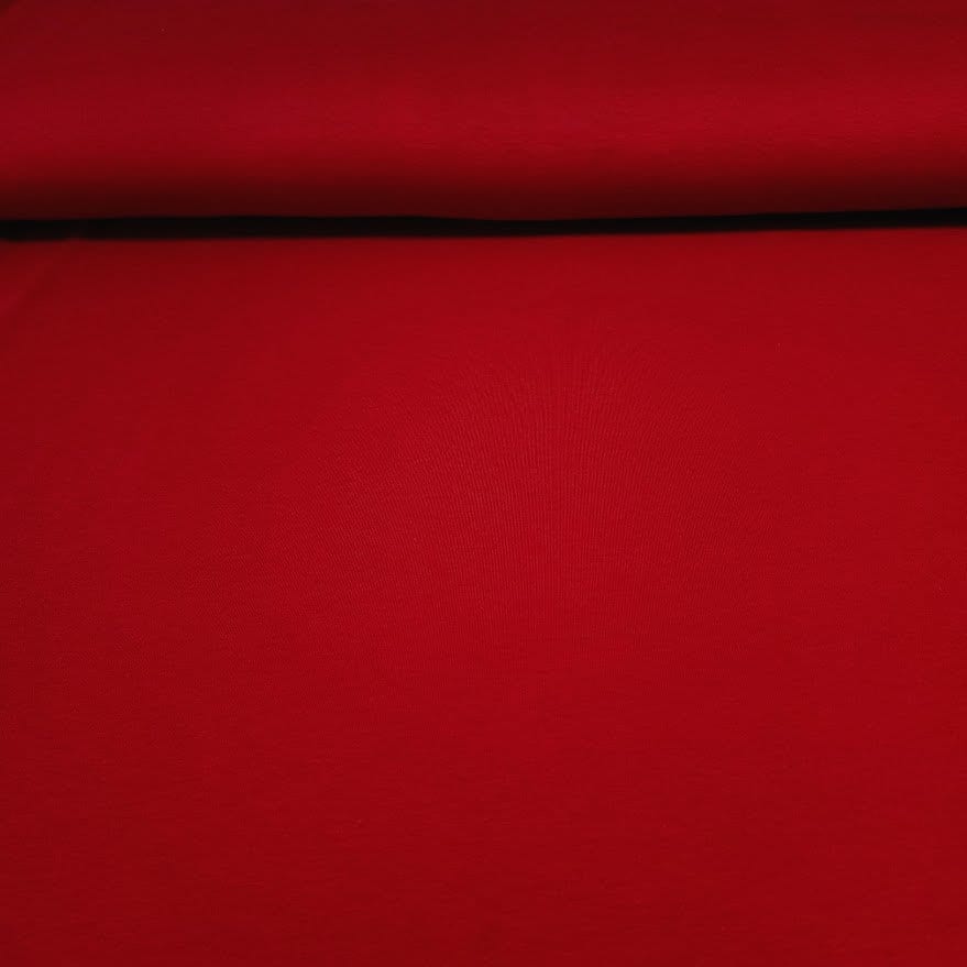 Bamboo Spandex Blend Fabric, Tomato Red Bamboo Fabric, Soft Feel and Fluid Drape, 4 Way Stretch - Perfect for Apparel -Sold by the 1/2 yard