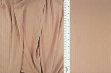 Load image into Gallery viewer, Ribbed Knit Fabric, Taupe Beige Solid Rib Knit, 8x3 Rib. Soft, Flowy and Beautiful Fabric. 4 Way Stretch. Sold by the 1/2 yard
