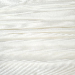 Ribbed Knit Fabric, Soft and Flowy Solid Ivory Stretch Knit. 4x2 rib knit. Beautiful and versatile, 4 way stretch, Sold by the half yard