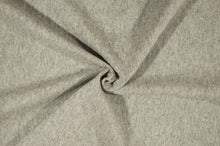 Load image into Gallery viewer, Cotton Spandex Stretch Knit Fabric, Heather Gray Solid. 4-Way Stretch, Very Nice and Versatile Mid-Weight Fabric. Sold by the 1/2 yard
