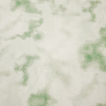 Load image into Gallery viewer, Cotton Spandex Knit by Riley Blake: Green Tone Tie Dye Print. Fun and Popular Stretch Knit Fabric. 4-way Stretch. Sold by the 1/2 yard.
