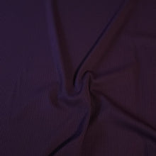 Load image into Gallery viewer, SWIM Fabric: Ribbed Nylon Spandex Knit, White or Purple, Great Quality For Activewear and Swimwear. 43/44 inch width Sold by the 1/2 yard
