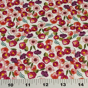 Pretty Floral 100% Cotton Woven Fabric - Blissful Blooms by Riley Blake Designs - Versatile Fabric for Year Round Fun - Sold by the 1/2 Yard