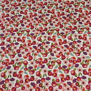 Pretty Floral 100% Cotton Woven Fabric - Blissful Blooms by Riley Blake Designs - Versatile Fabric for Year Round Fun - Sold by the 1/2 Yard