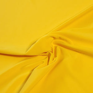 SWIM Fabric: Swimwear Spandex Knit, Pretty Yellow or Orange Coral, Nice Feel and Drape for Activewear and Swimwear.  Sold by the 1/2 yard