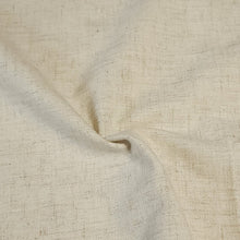 Load image into Gallery viewer, Cotton Linen Blend Fabric, Classic and Pretty Beige Natural Color Linen. Nice Breathable Fabric.  No Stretch, Sold by the 1/2 yard
