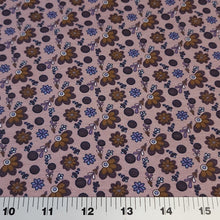 Load image into Gallery viewer, Cotton Spandex Euro Knit Fabric: Pretty Dainty Floral Prints, Excellent Quality Soft Fabric, 4-way stretch. Sold by the 1/2 yard.
