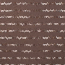 Load image into Gallery viewer, Cotton Spandex Euro Knit Fabric, Fun Fabric For Kids, Dusty Brown White Stripe, Quality Soft Fabric, 4-way Stretch. Sold by the 1/2 yard.
