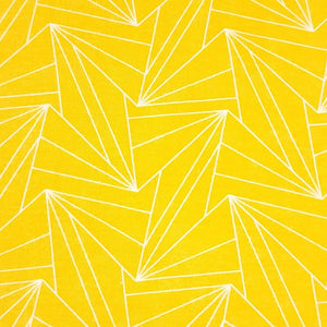 Knit Fabric Pink or Yellow Geometric Cotton Spandex Cute Stretch Knit Fabric For Kids 4 Way Stretch Quality Fabric, Sold by the 1/2 yard.